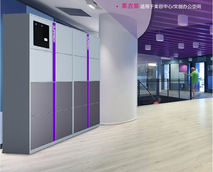 速易宝薰衣紫寄存柜适用于美容中心文创办公空间