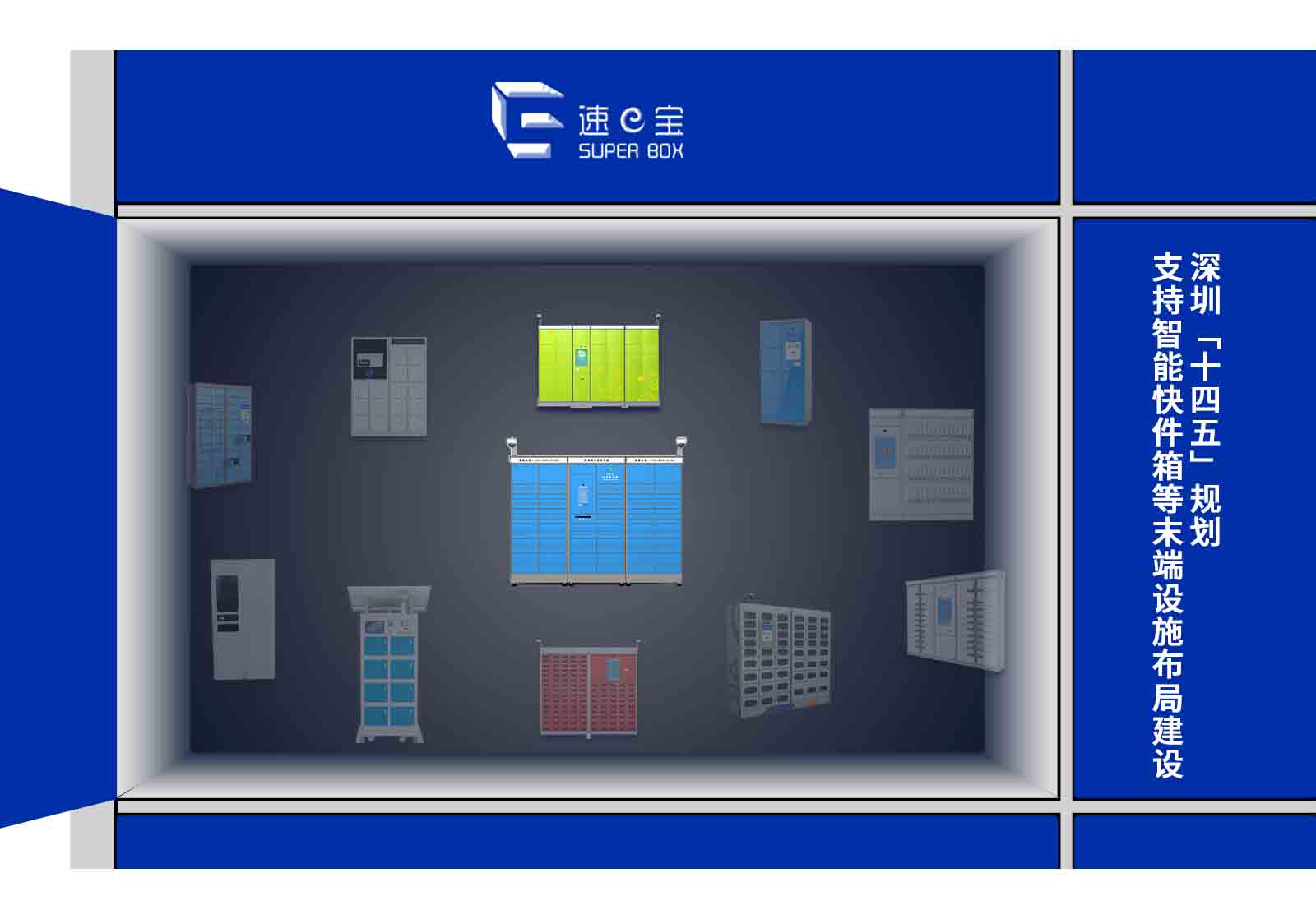24小时邮局自助服务终端-深圳智能快件箱建设支持政策